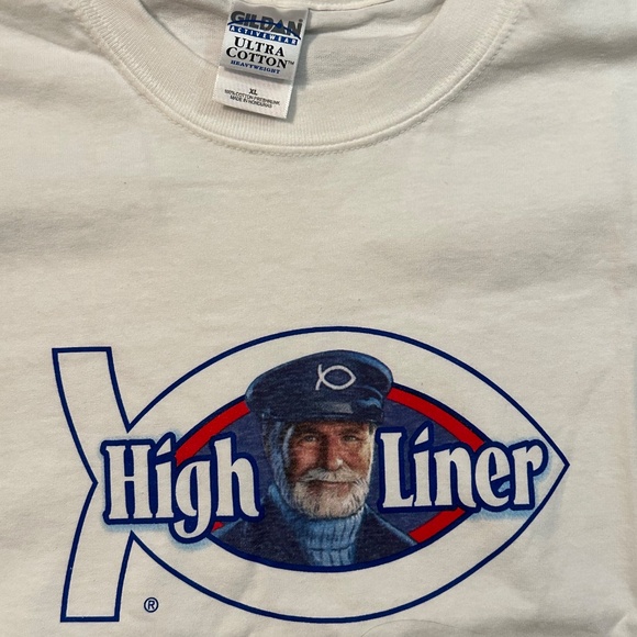 NWOT Vintage High Liner Seafood Promotional Tee - Picture 3 of 3